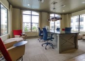 Thumbnail 44 of 54 - Business Center with Coffee Lounge at 4700 Colonnade Apartments in Birmingham, AL