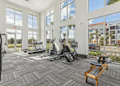 Thumbnail 22 of 39 - 24-hr fitness center at Tapestry Headwaters Apartments in Kissimmee, FL