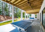 Thumbnail 29 of 35 - a ping pong table on the porch of a house