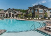 Thumbnail 37 of 48 - Pool view with patio at Tattersall Chesapeake, Virginia