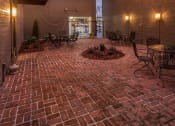Thumbnail 36 of 41 - Courtyard View Ni Night at The Tower Apartments, Tuscaloosa, Alabama