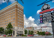 Thumbnail 31 of 41 - Building Exterior at The Tower Apartments, Tuscaloosa, AL, 35401
