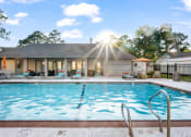 Thumbnail 2 of 24 - Community pool at Retreat at Brightside Apartments in Baton Rouge, LA