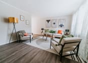 Thumbnail 5 of 22 - Renovated apartment Living Room at Midtown Oaks Townhomes in Mobile, AL