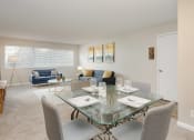 Thumbnail 5 of 31 - Dining room at Malibu at Martin Apartments in Huntsville, Alabama