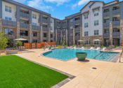 Thumbnail 13 of 50 - pool with large sundeck at Tapestry Overbrook in McDonough, Georgia