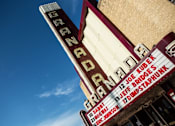 Thumbnail 21 of 23 - Historic granada theater marquee with vertical signage at Matilda at Lower Greenville Apartments, Texas, 75206