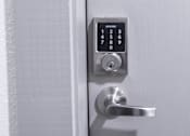 Thumbnail 25 of 25 - Electronic keypad entry lock with door handle at Avion at West Lemmon Apartments, Texas, 75235