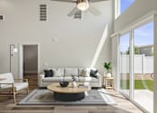 Thumbnail 17 of 31 - Living room with natural light at LINQ at South Mountain, Phoenix, Arizona
