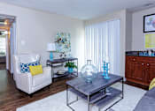 Thumbnail 5 of 22 - Furnished living room with mini bar