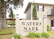 Thumbnail 2 of 11 - Monument sign at Waters Mark Apartment Homes, Gulfport