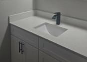 Thumbnail 29 of 33 - an empty bathroom with a sink and a mirror