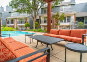 Thumbnail 32 of 37 - our apartments have a large pool and a patio with furniture