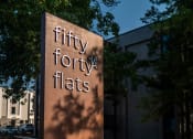 Thumbnail 10 of 28 - fifty forty flats sign