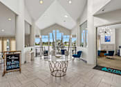 Thumbnail 48 of 61 - A spacious lobby with a marble floor and a sign that reads "Welcome to Marlton Landing.".