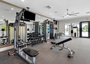 Thumbnail 20 of 35 - the gym at the flats at big tex apartments