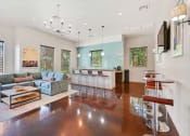 Thumbnail 17 of 48 - the living room is open to the kitchen and dining room