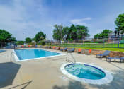 Thumbnail 5 of 23 - pool and hot tub at the preserve at polo towers apartments