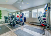 Thumbnail 11 of 23 - the gym at the preserve at polk apartments