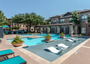 Thumbnail 2 of 48 - our apartments have a large swimming pool with lounge chairs