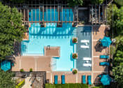 Thumbnail 22 of 48 - arial view of the pool at the resort
