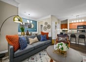 Thumbnail 1 of 48 - Open Layout with Living, Dining and Kitchen