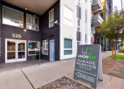 Thumbnail 34 of 34 - a sign in front of a building that says union bay garage parking