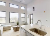 Thumbnail 42 of 61 - Amenity, Luxury, Resident, Apartment, High End, Modern Finishes, LVP Flooring, Quartz Countertops, Stainless Steel Appliances, High Ceilings, In Unit Washer and Dryer