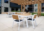 Thumbnail 52 of 61 - Amenity, Luxury, Resident, Apartment, High end, Monona, pool, grilling area, courtyard, gas fire pit