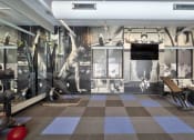 Thumbnail 16 of 61 - Amenity, Luxury, Resident, Apartment, High end, Fitness Center, Free weights, cardio equipment