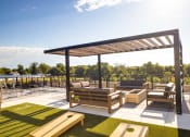 Thumbnail 8 of 27 - Rooftop patio at Riverhouse Apartments, Fargo
