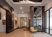 Thumbnail 1 of 29 - Apartment lobby at Mercantile on Broadway, Fargo, ND 58102