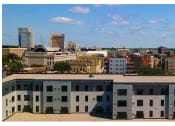 Thumbnail 84 of 84 - a view of the city from the top of a building at The Landing at 1001 NP, Fargo, North Dakota 58102