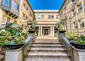 Thumbnail 2 of 20 - an image of the front of the building with stairs leading up to the entrance