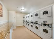 Thumbnail 29 of 29 - a washer and dryer room at the enclave at woodbridge apartments in sugar land,