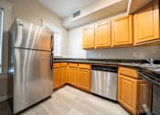 Thumbnail 4 of 50 - Contemporary Kitchen at Tremont Terraces Apartments, Cleveland, 44113
