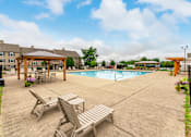 Thumbnail 17 of 39 - Swimming Pool Area at Renova of Brunswick Apartments, Brunswick, 44212