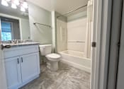Thumbnail 37 of 42 - Bathroom with bathtub at Atrium in The Village, Beachwood