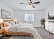 Thumbnail 25 of 32 - Staged example of Wynwood bedroom