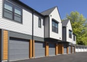 Thumbnail 4 of 18 - Building exterior with tuck under garages at Reserve Overlook Apartments, Integrity Realty, Cleveland Heights, Ohio