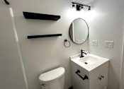 Thumbnail 12 of 39 - Half Bathroom at Renova of Brunswick Apartments, Brunswick, OH