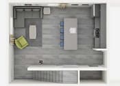 Thumbnail 5 of 18 - General Townhome Floor Plan at Reserve Overlook Apartments, Integrity Realty, Cleveland Heights, Ohio