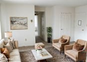 Thumbnail 11 of 35 - A living room with a white couch, two chairs, and a coffee table Integrity Realty, 44120
