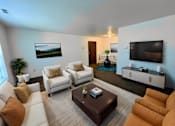 Thumbnail 5 of 39 - Living Room at Renova of Brunswick Apartments, Brunswick, OH, 44212