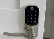 Thumbnail 12 of 18 - Yale electronic lock at Reserve Overlook Apartments, Integrity Realty, Cleveland Heights, Ohio