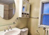 Thumbnail 22 of 32 - Renovated Bathroom at Integrity Gold Coast Apartments, Lakewood, OH, 44102