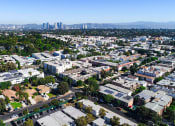 Thumbnail 25 of 25 - Aerial drone photo of the Palms neighborhood around The Glendon Building.