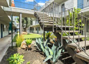 Thumbnail 24 of 28 - Drought-resistant landscaping in the courtyard.