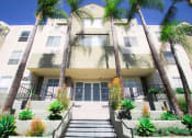Thumbnail 26 of 27 - Entrance of Palms Court Apartments.