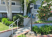 Thumbnail 13 of 15 - Entrance staircase to Vinton Apartments.